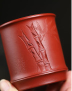 Yixing Duan Ni Chinese Calligraphy Tea Cup