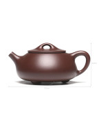 Classic Jingzhou Shipao Purple Clay Tea Pot