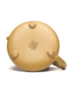 High-Temp Yellow Duan Ni Shi Piao Purple Clay Tea Pot