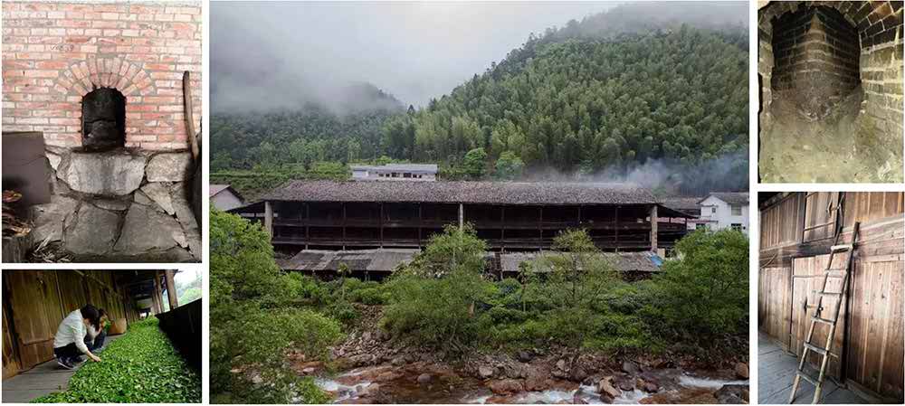 A special old processing workshop “QinLou” for making Lapsang Sochong black tea