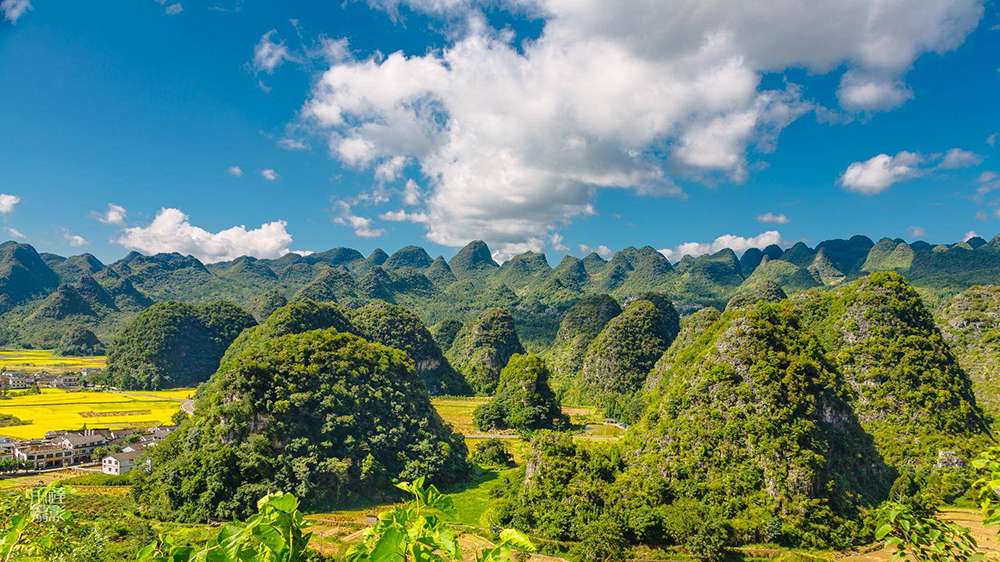 The Beautiful Scenery In The Mountainous Areas Of Guizhou
                